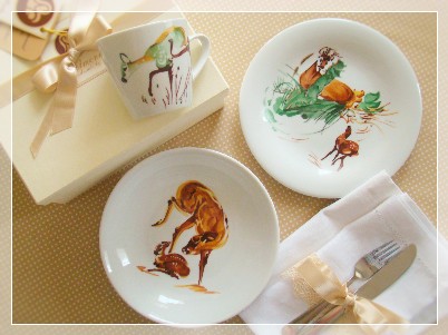 Kézzel festett porcelán, Bambi klasszikus